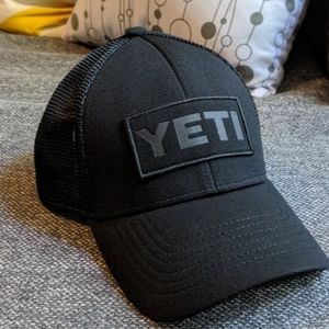Yeti patch trucker hat